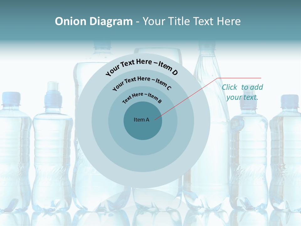 Many Eco Bottled PowerPoint Template