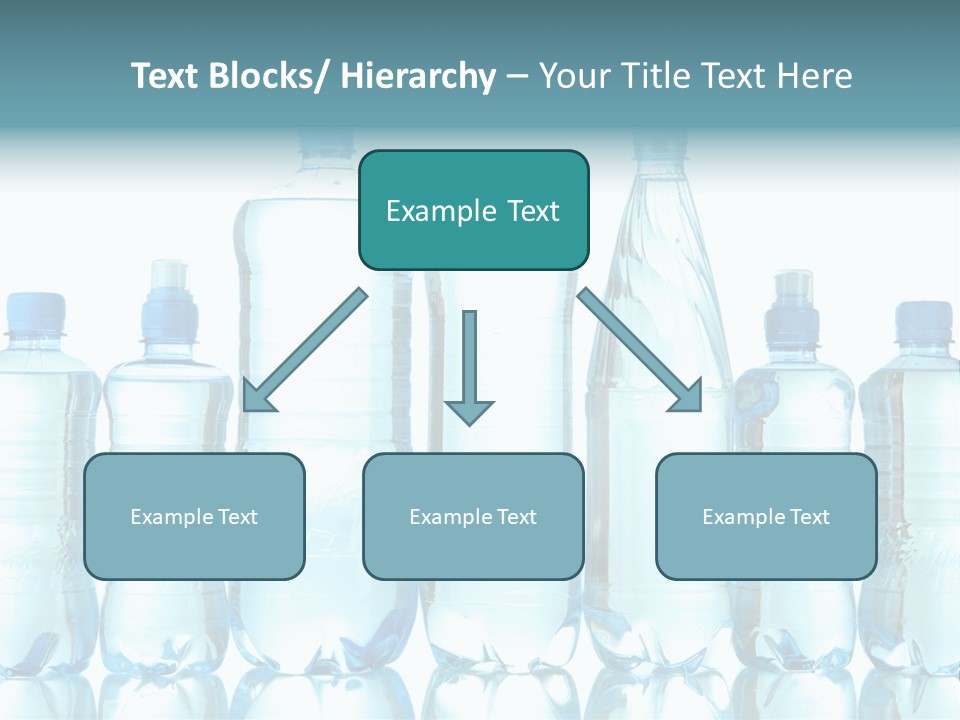 Many Eco Bottled PowerPoint Template