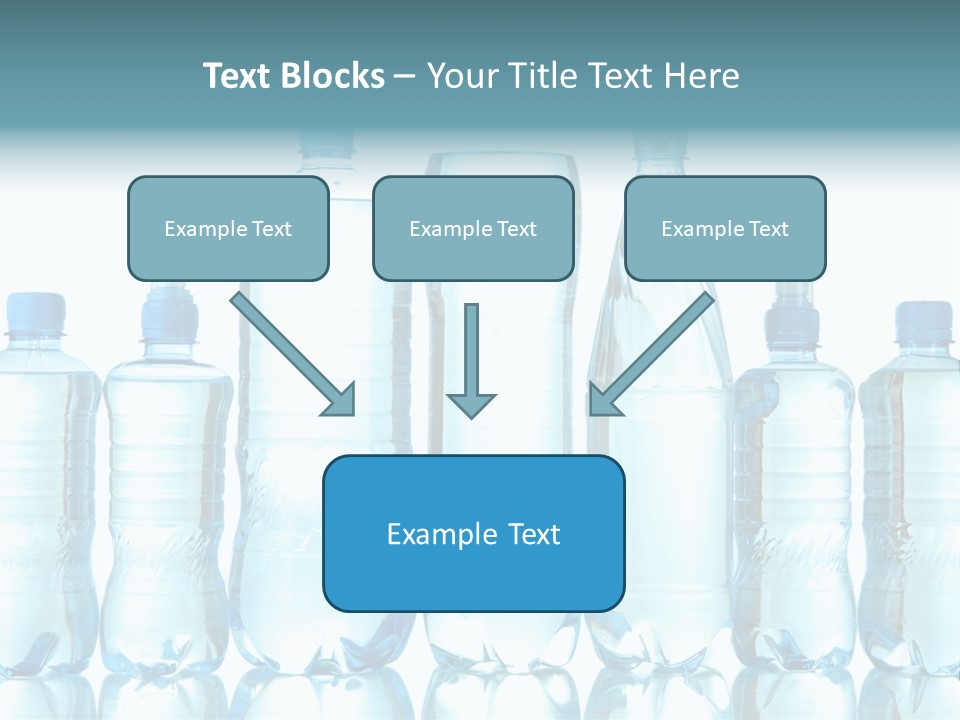 Many Eco Bottled PowerPoint Template