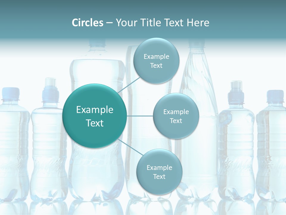 Many Eco Bottled PowerPoint Template