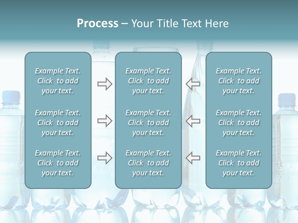 Many Eco Bottled PowerPoint Template
