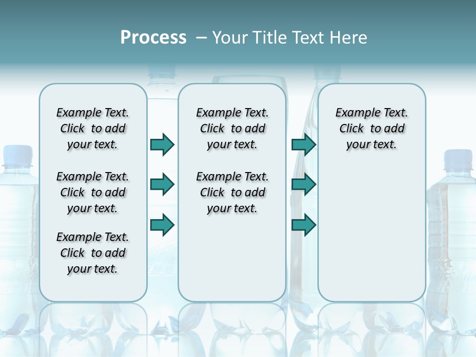 Many Eco Bottled PowerPoint Template