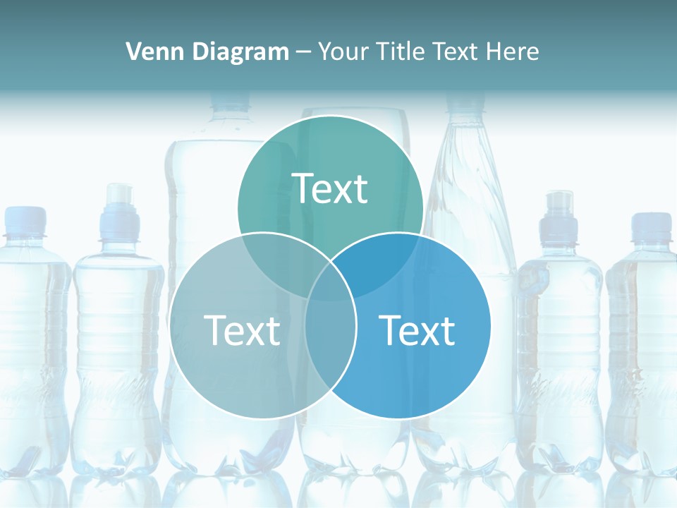 Many Eco Bottled PowerPoint Template