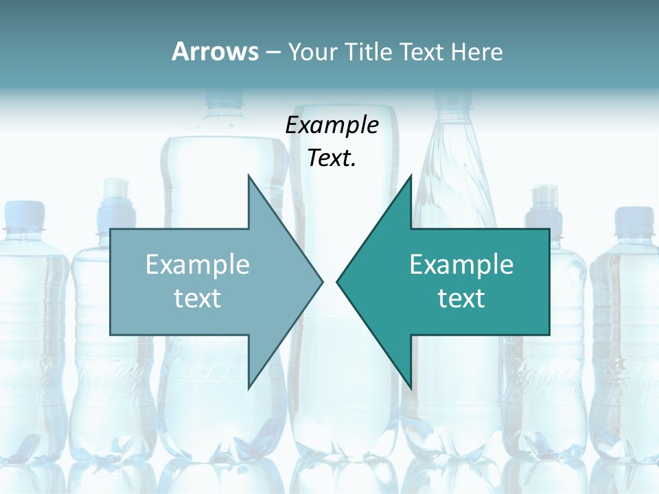 Many Eco Bottled PowerPoint Template