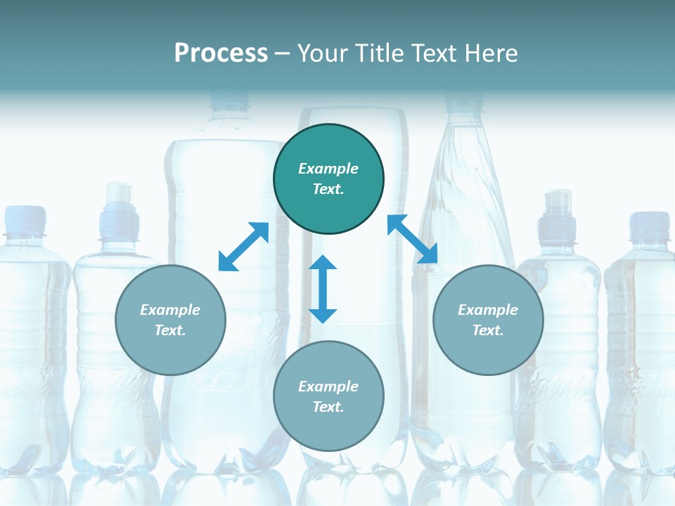 Many Eco Bottled PowerPoint Template