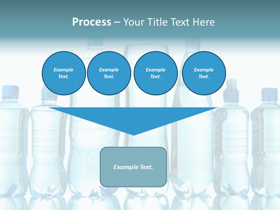 Many Eco Bottled PowerPoint Template