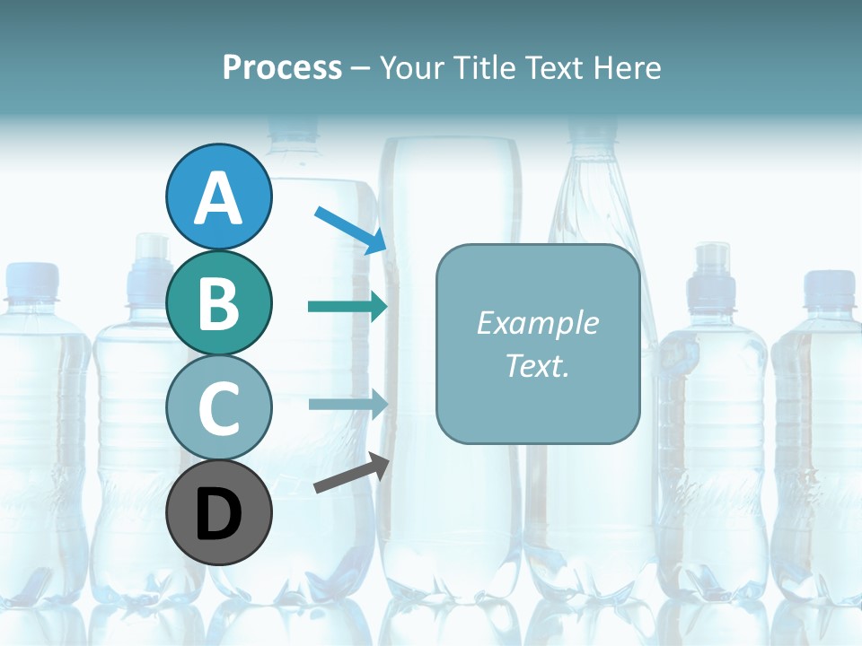 Many Eco Bottled PowerPoint Template