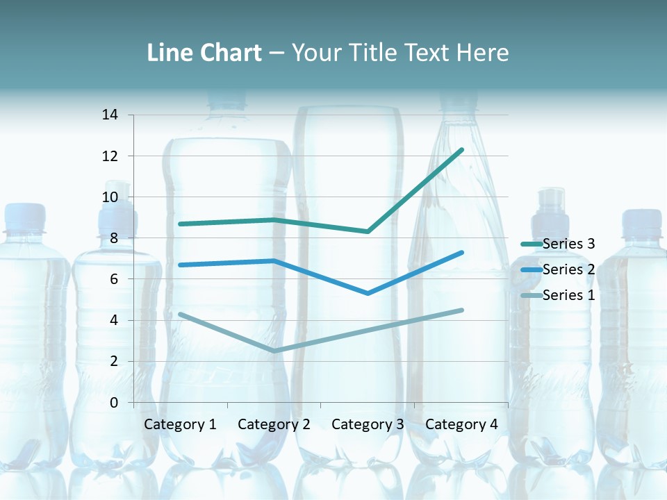 Many Eco Bottled PowerPoint Template