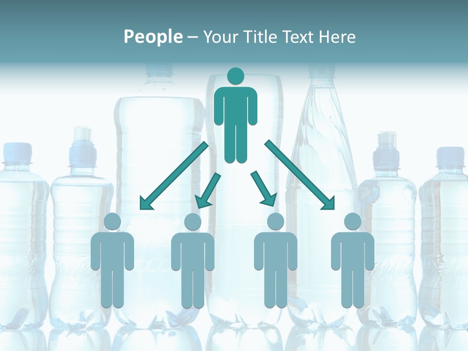 Many Eco Bottled PowerPoint Template