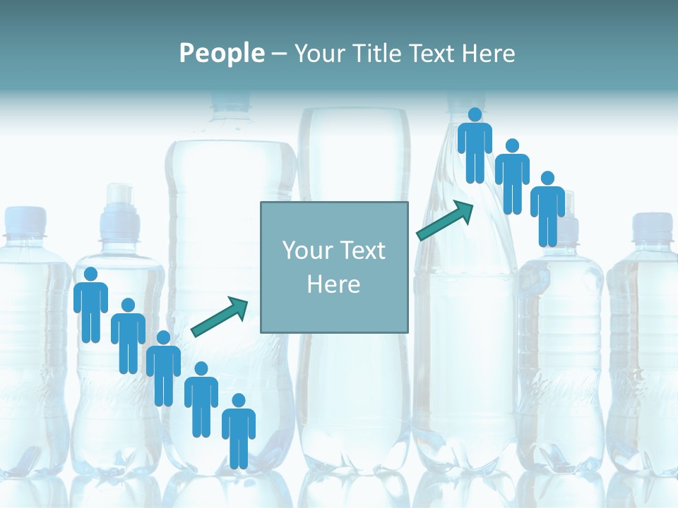 Many Eco Bottled PowerPoint Template