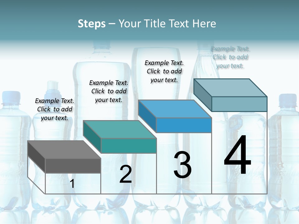 Many Eco Bottled PowerPoint Template