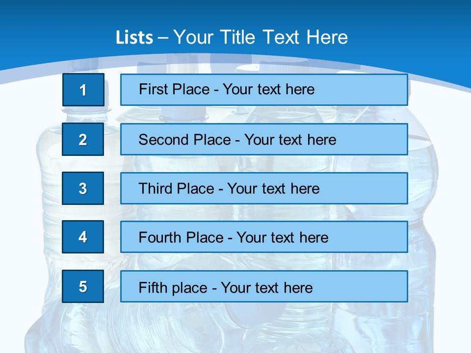 Hydrate Healthy Transparent PowerPoint Template