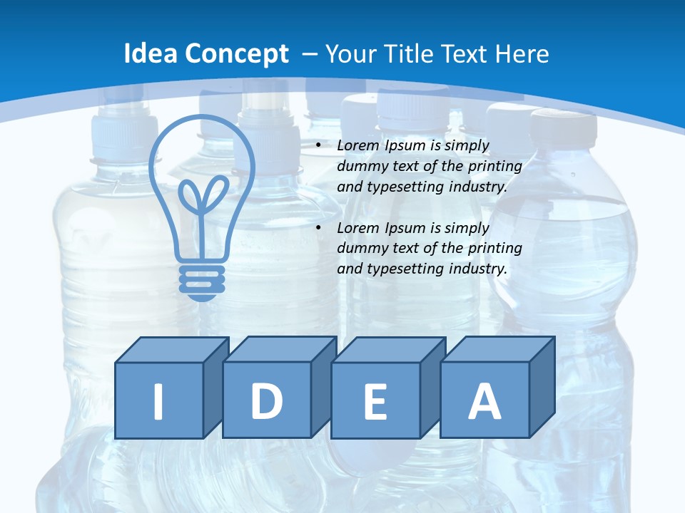 Hydrate Healthy Transparent PowerPoint Template