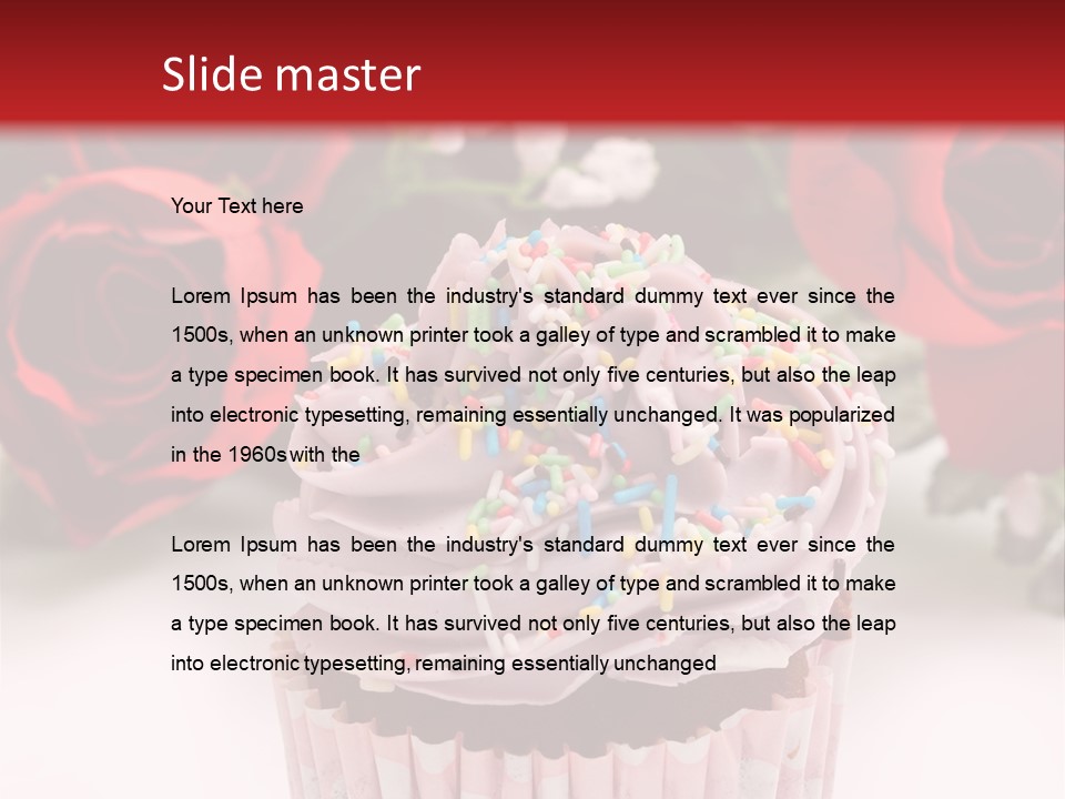 Fresh Tasty Pastry PowerPoint Template