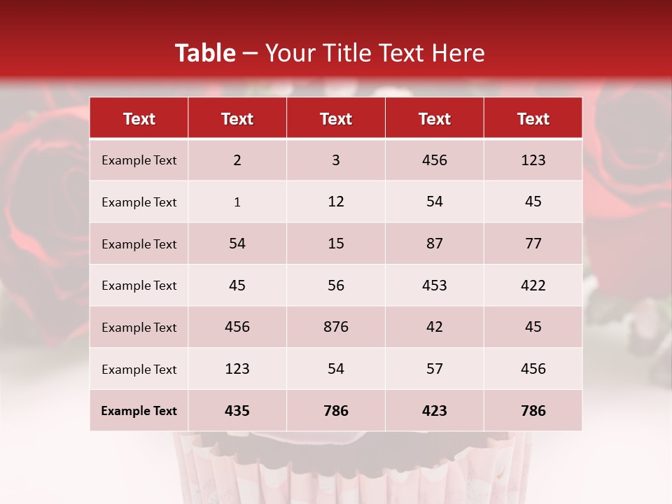 Fresh Tasty Pastry PowerPoint Template