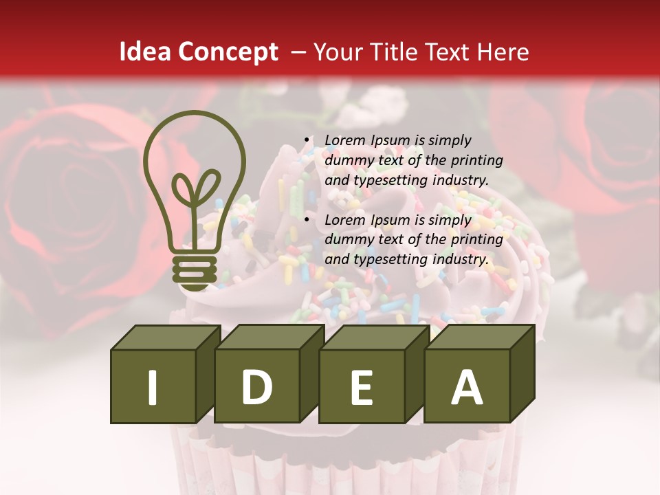 Fresh Tasty Pastry PowerPoint Template