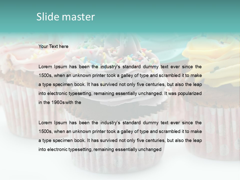 Lavender Frosting Green PowerPoint Template