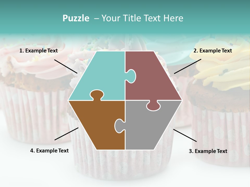 Lavender Frosting Green PowerPoint Template