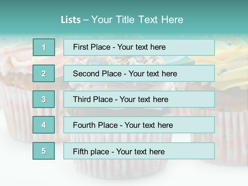 Lavender Frosting Green PowerPoint Template