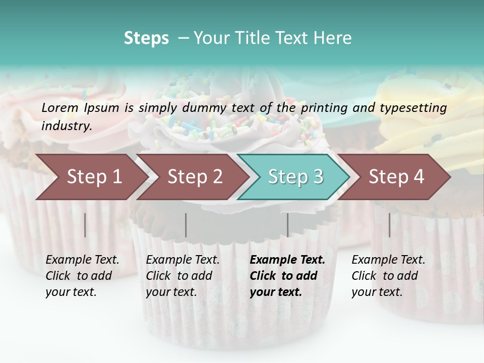Lavender Frosting Green PowerPoint Template