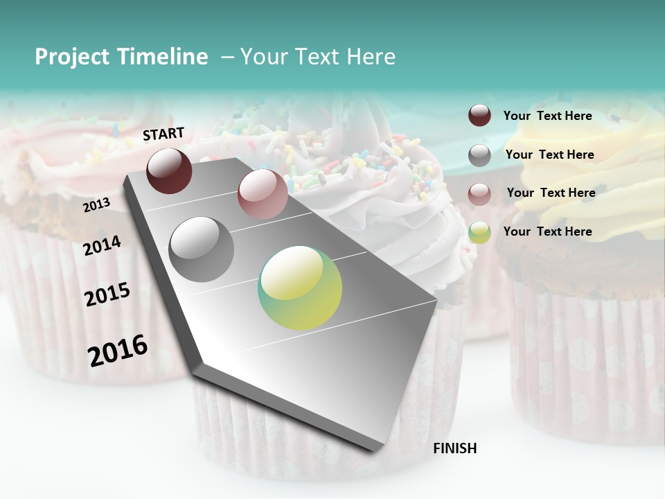 Lavender Frosting Green PowerPoint Template