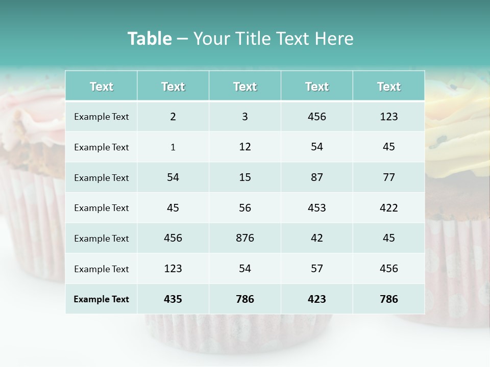 Lavender Frosting Green PowerPoint Template