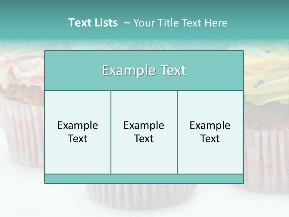 Lavender Frosting Green PowerPoint Template