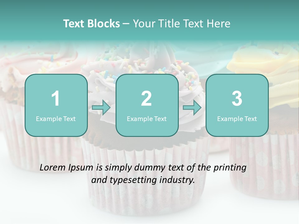 Lavender Frosting Green PowerPoint Template