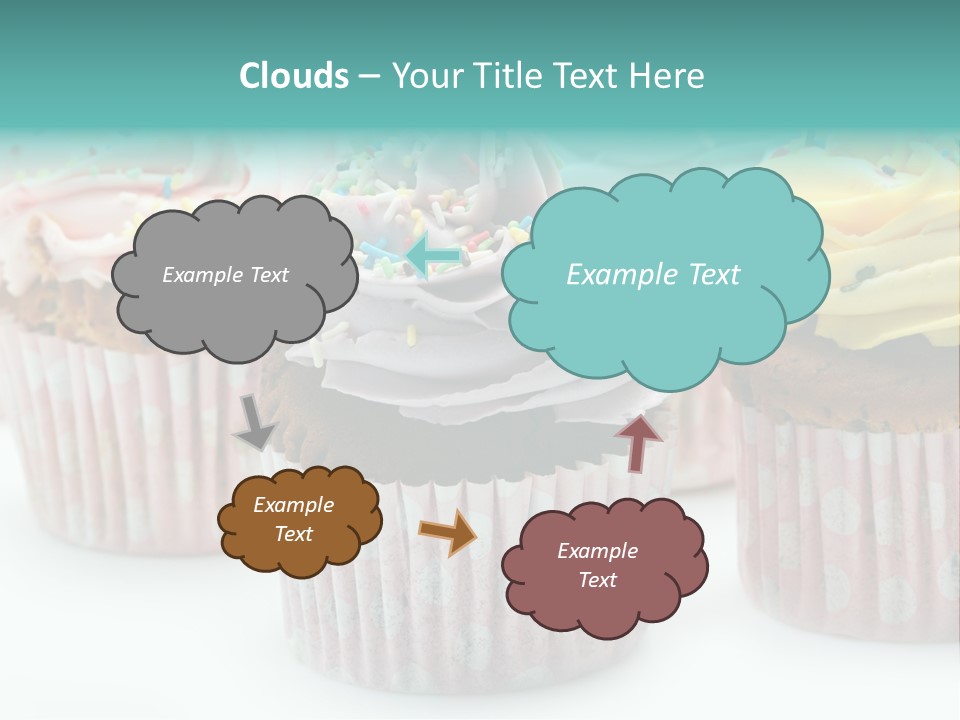 Lavender Frosting Green PowerPoint Template