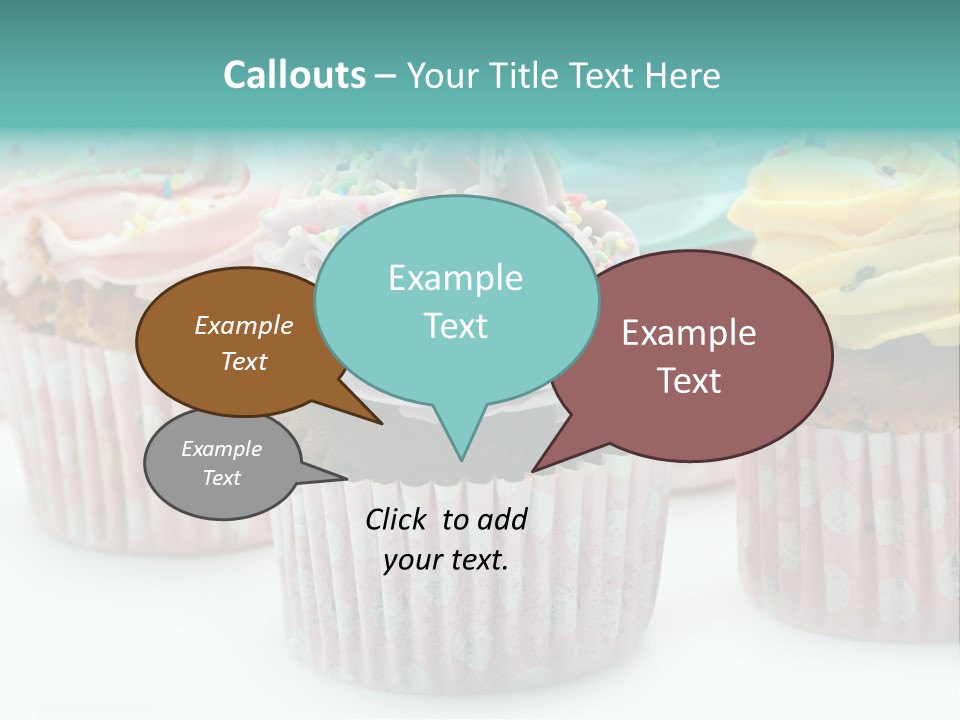 Lavender Frosting Green PowerPoint Template