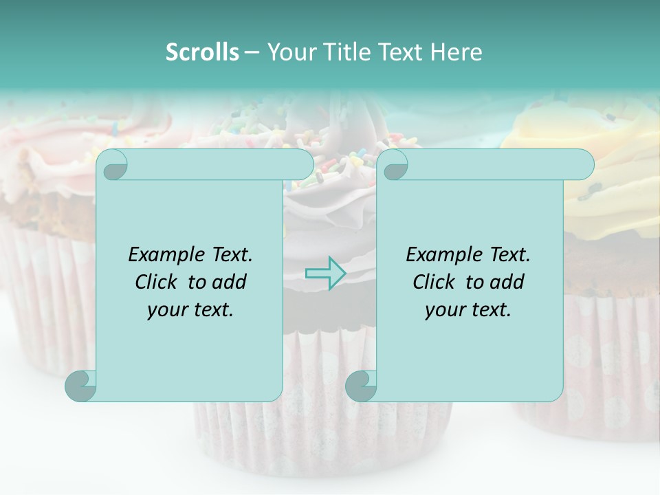 Lavender Frosting Green PowerPoint Template
