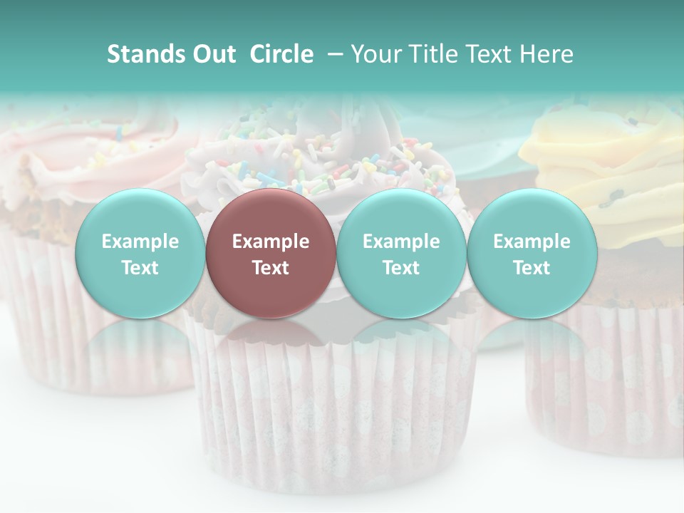 Lavender Frosting Green PowerPoint Template