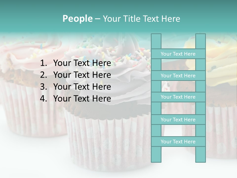 Lavender Frosting Green PowerPoint Template