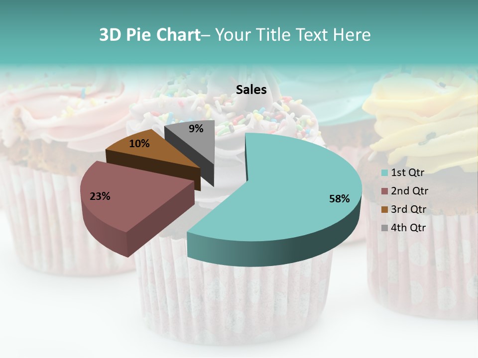 Lavender Frosting Green PowerPoint Template