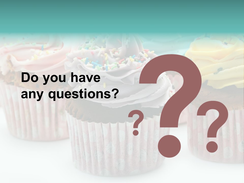 Lavender Frosting Green PowerPoint Template