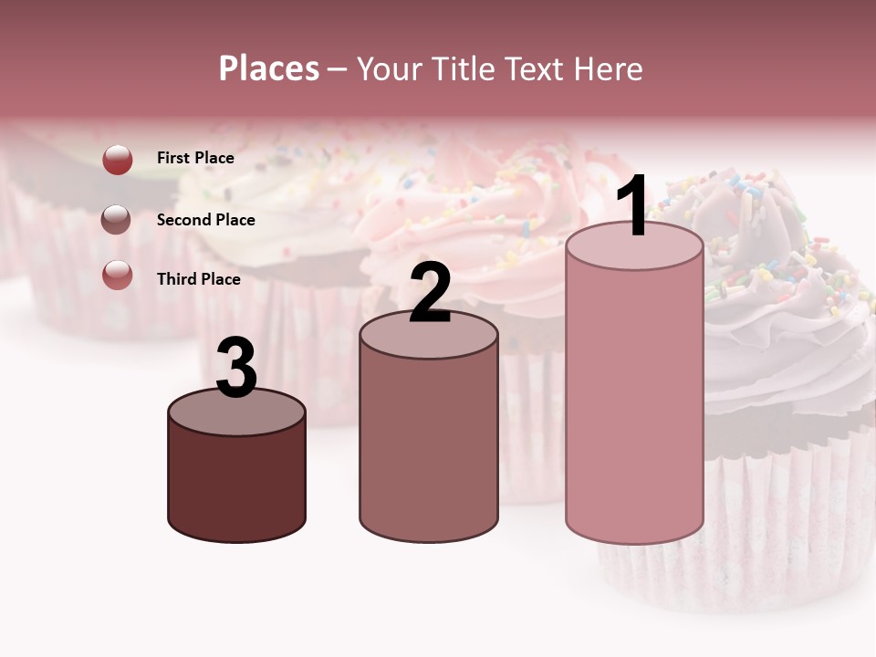 Iced Pastry Lavender PowerPoint Template