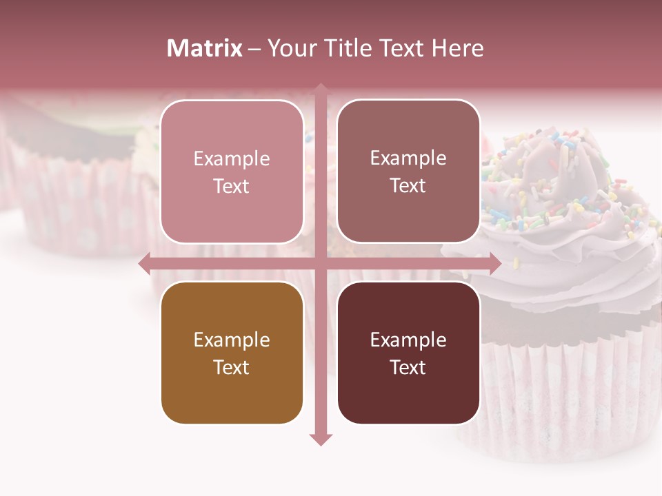 Iced Pastry Lavender PowerPoint Template