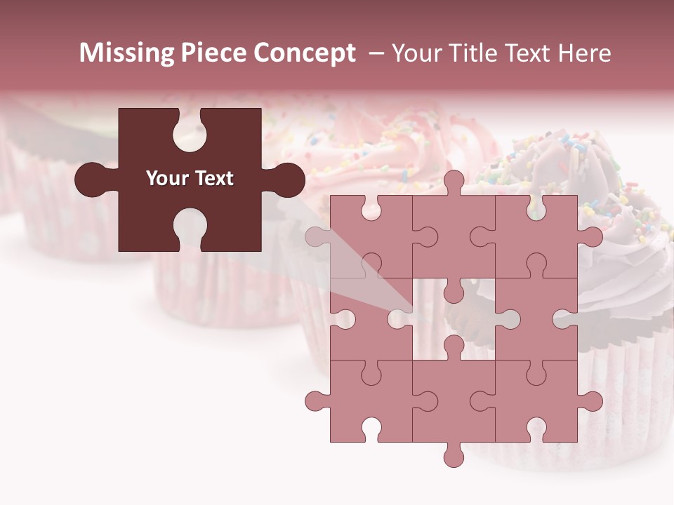 Iced Pastry Lavender PowerPoint Template