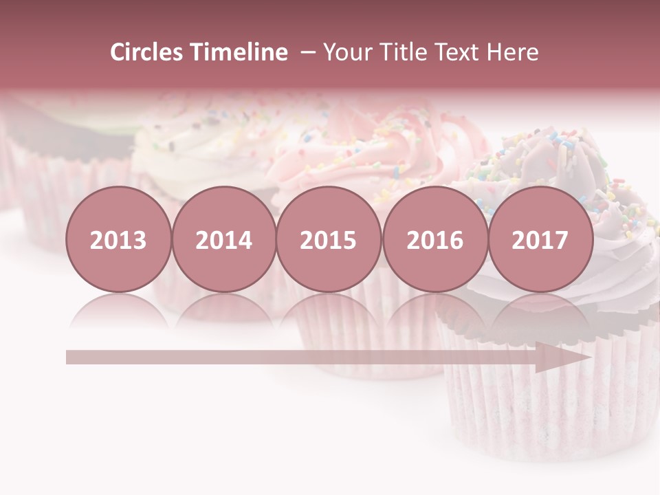 Iced Pastry Lavender PowerPoint Template