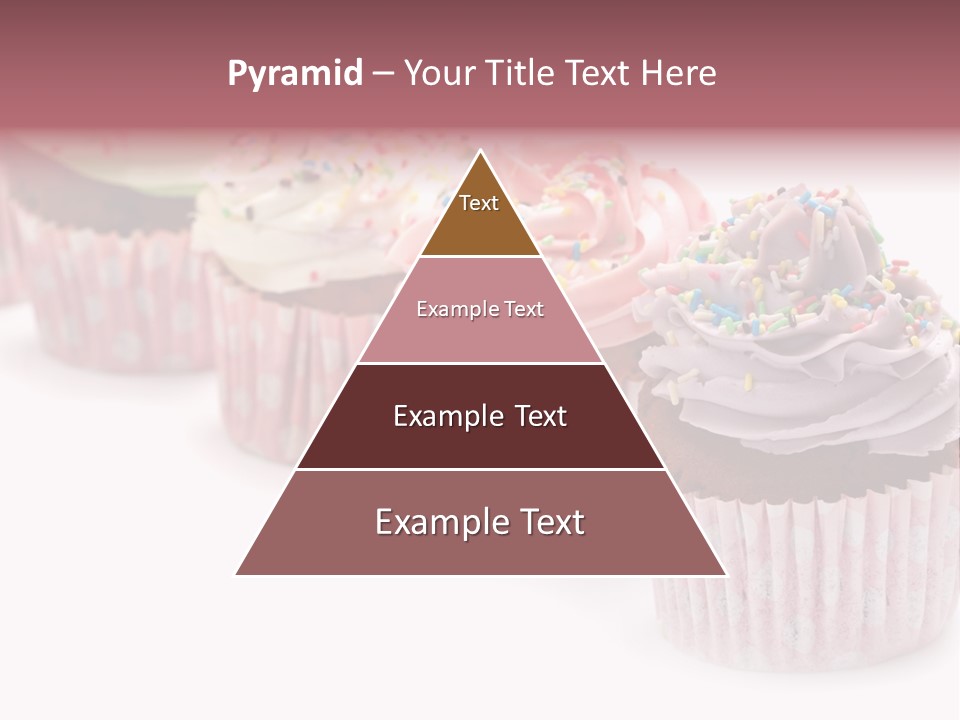 Iced Pastry Lavender PowerPoint Template