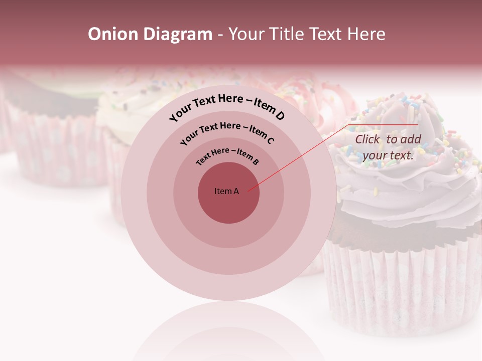 Iced Pastry Lavender PowerPoint Template