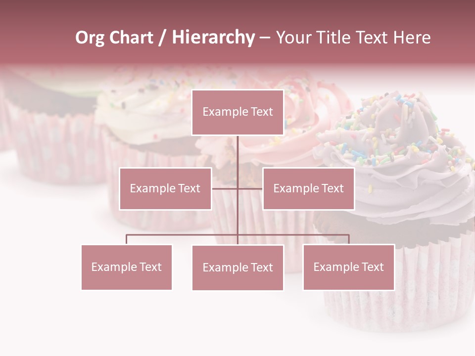 Iced Pastry Lavender PowerPoint Template