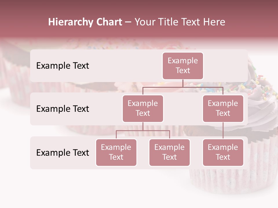 Iced Pastry Lavender PowerPoint Template