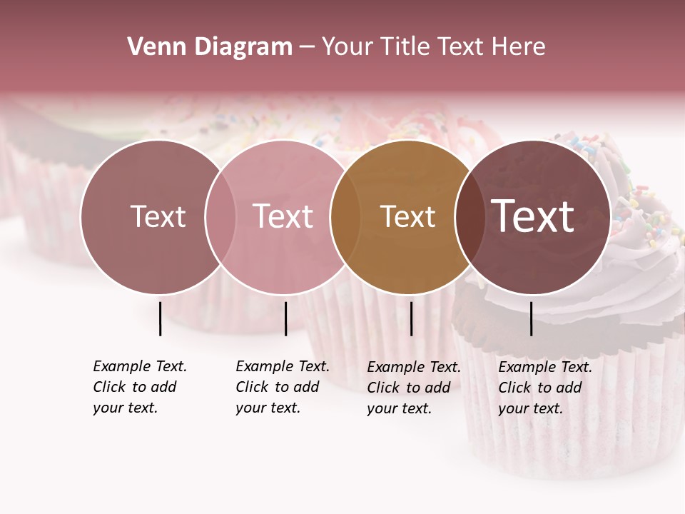 Iced Pastry Lavender PowerPoint Template