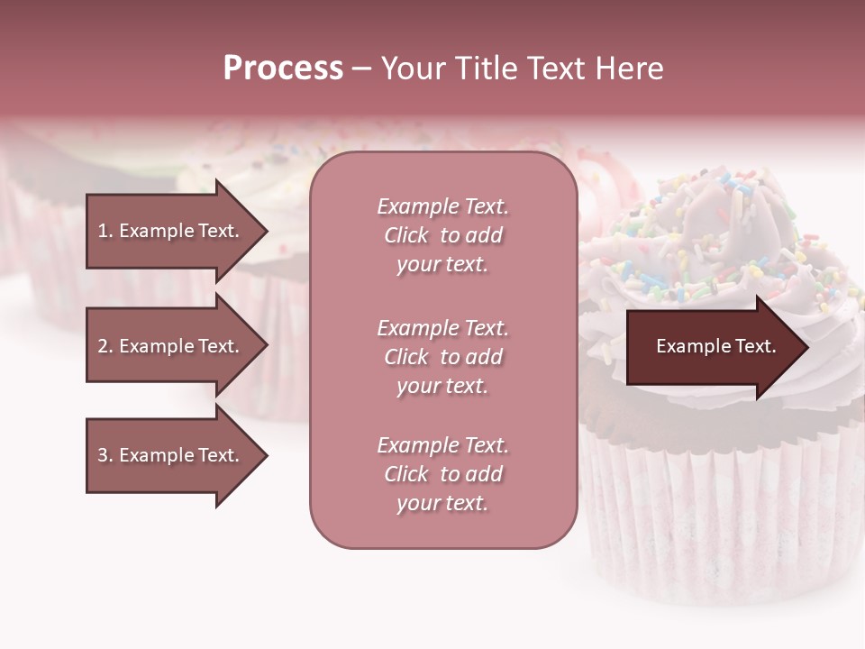 Iced Pastry Lavender PowerPoint Template