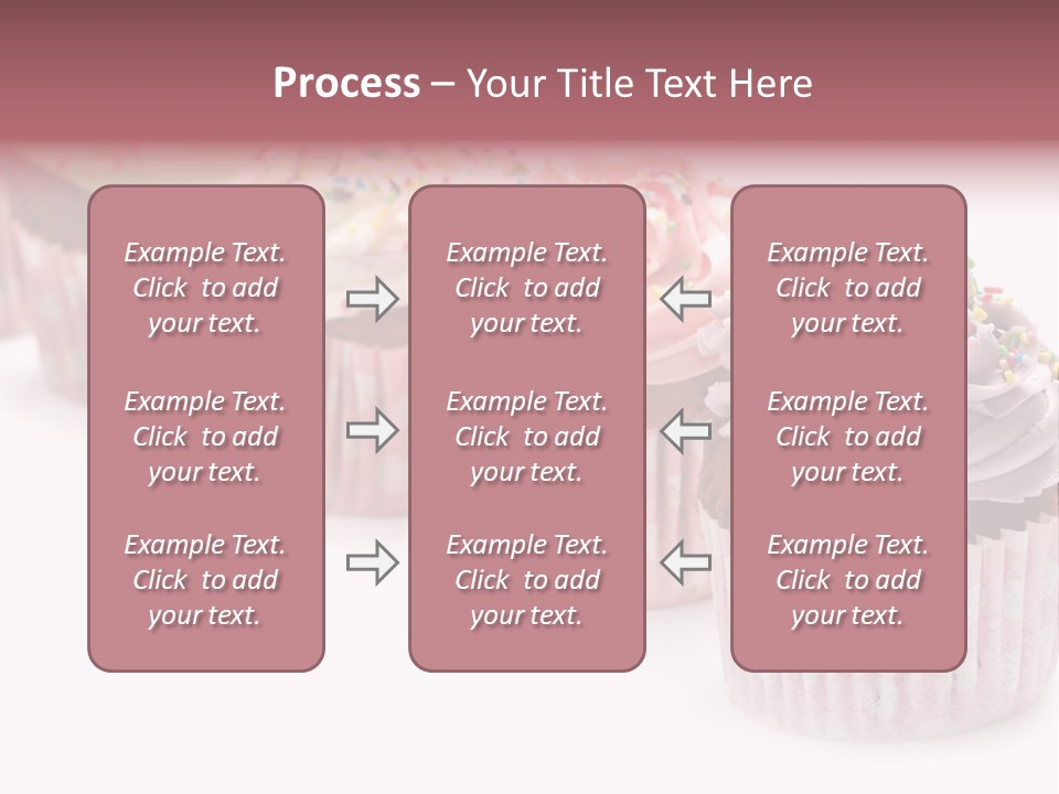 Iced Pastry Lavender PowerPoint Template
