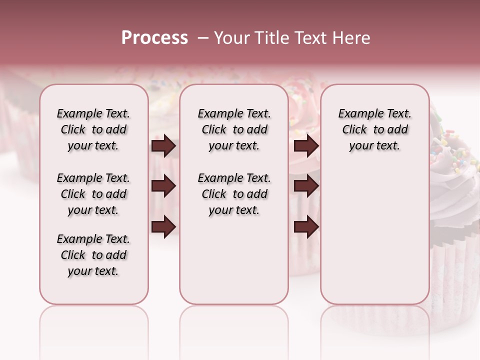Iced Pastry Lavender PowerPoint Template