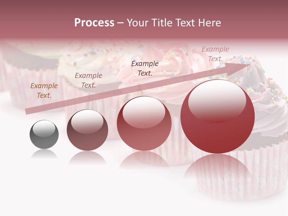 Iced Pastry Lavender PowerPoint Template