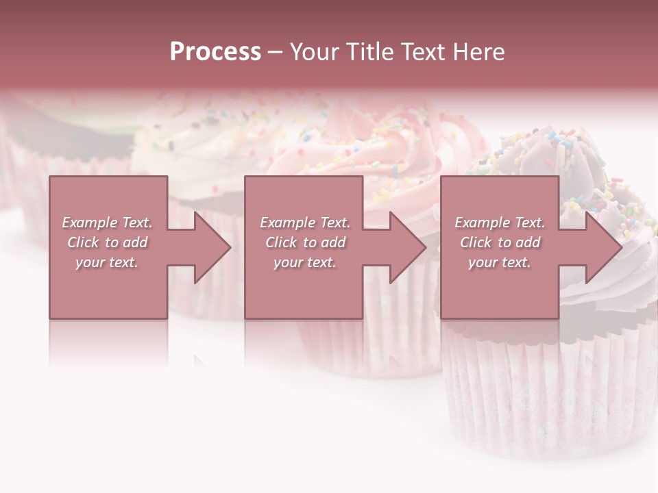 Iced Pastry Lavender PowerPoint Template