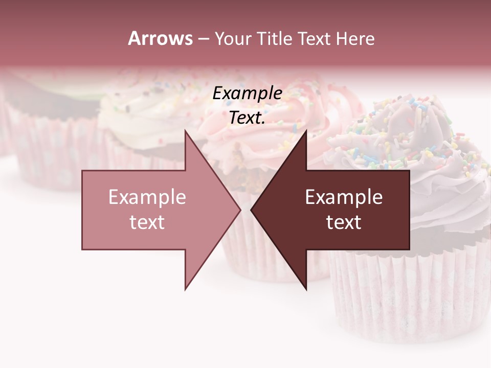 Iced Pastry Lavender PowerPoint Template